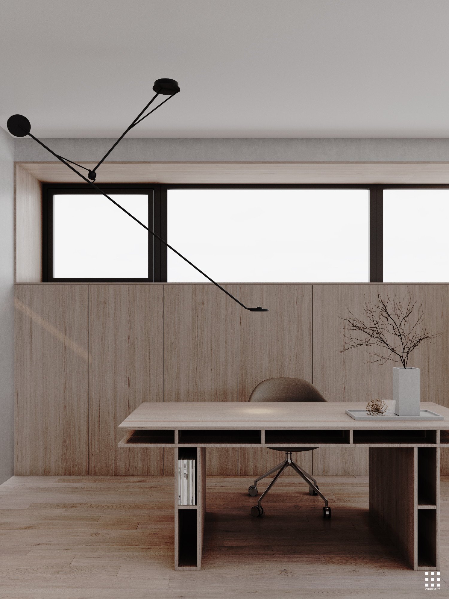 Дизайн дома Istrinsky Beach interior от «ZROBIM architects»