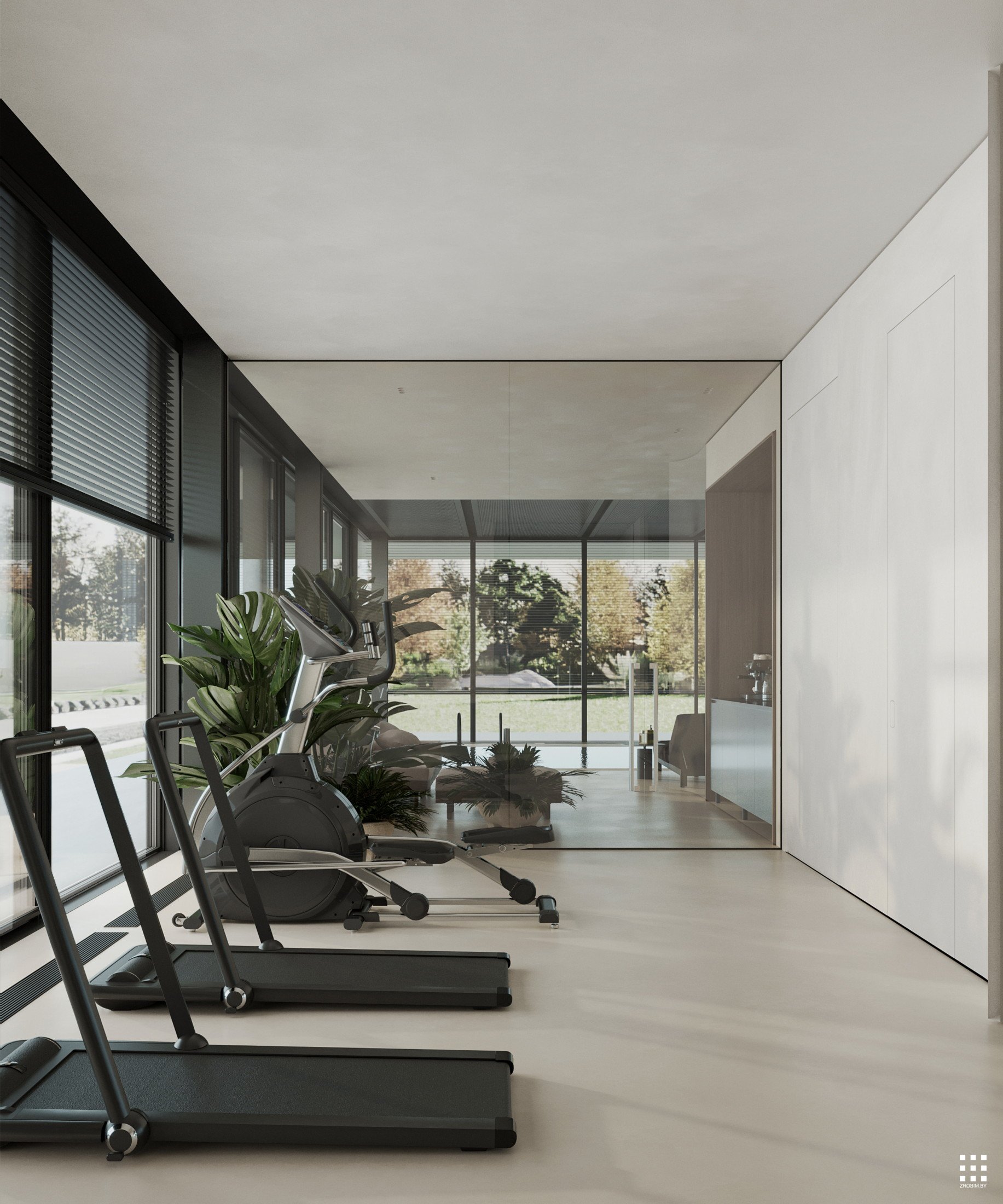 Дизайн дома AZURE RESIDENCE INTERIOR от «ZROBIM architects»